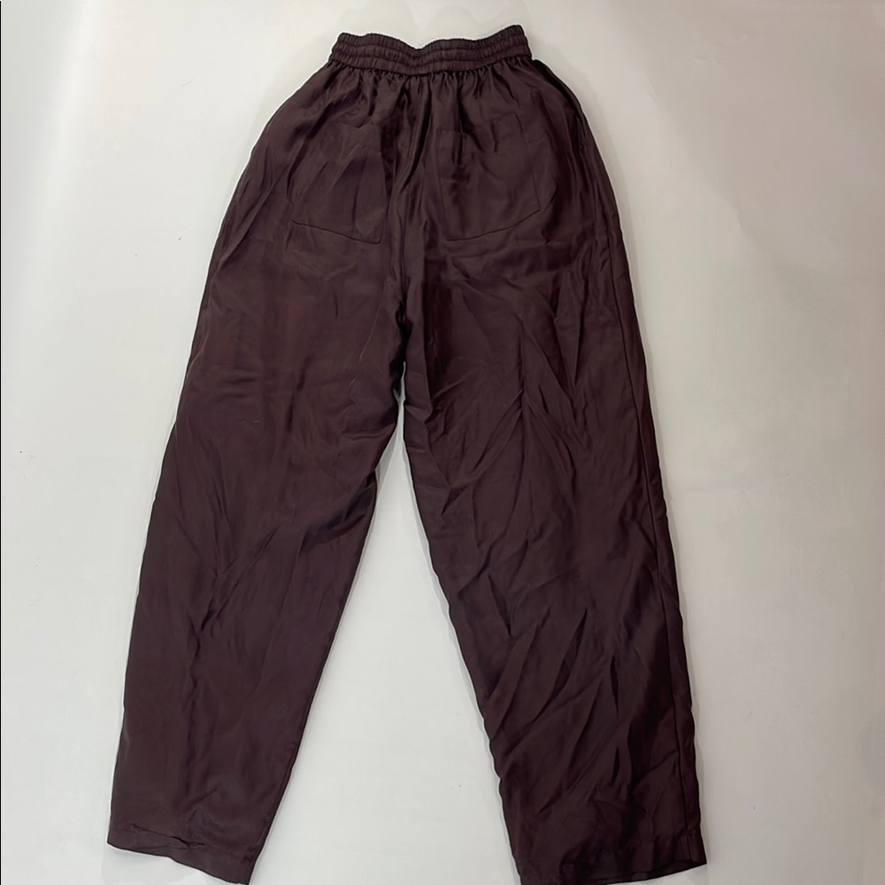 Silk Laundry Slouch Pants - Picture 4 of 7